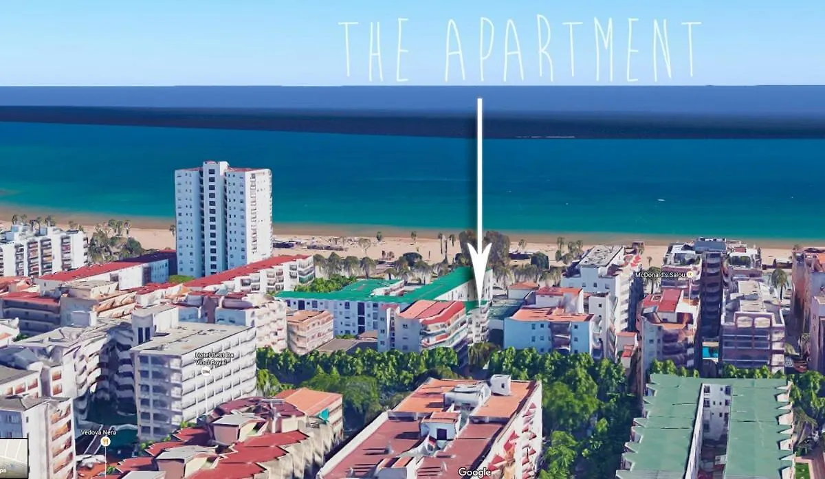 Apartamento Muy Centrico A 50M De La Playa De Levante Salou 0*,